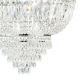 Ideal Lux - Lámpara de araña de luces de cristal con cadena DUBAI 10xE14/40W/230V
