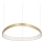 Ideal Lux - Lámpara de araña LED regulable GEMINI LED/48W/230V diá. 61 cm CRI 90 dorado