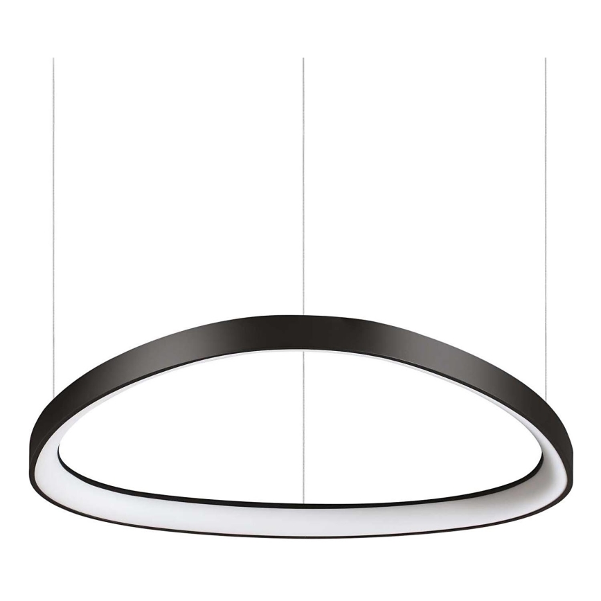 Ideal Lux - Lámpara de araña LED regulable GEMINI LED/48W/230V diá. 61 cm CRI 90 negro