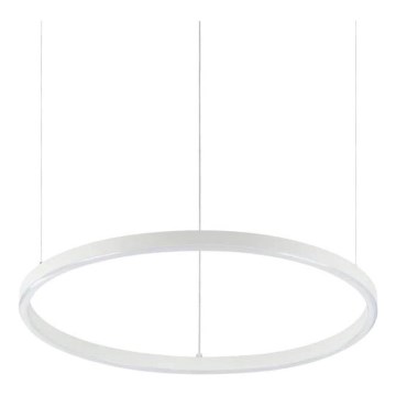 Ideal Lux - Lámpara de araña LED regulable ORACLE SLIM LED/29W/230V 3000K diá. 50 cm blanco