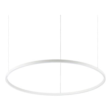 Ideal Lux - Lámpara de araña LED regulable ORACLE SLIM LED/42W/230V 4000K diá. 90 cm CRI 90 blanco