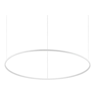 Ideal Lux - Lámpara de araña LED regulable ORACLE SLIM LED/83W/230V 4000K diá. 150 cm CRI 90 blanco