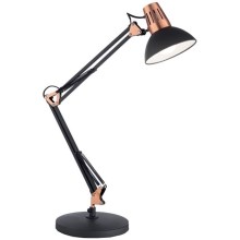 Ideal Lux - Lámpara de mesa 1xE27/40W/230V