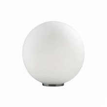 Ideal Lux - Lámpara de mesa 1xE27/60W/230V blanca