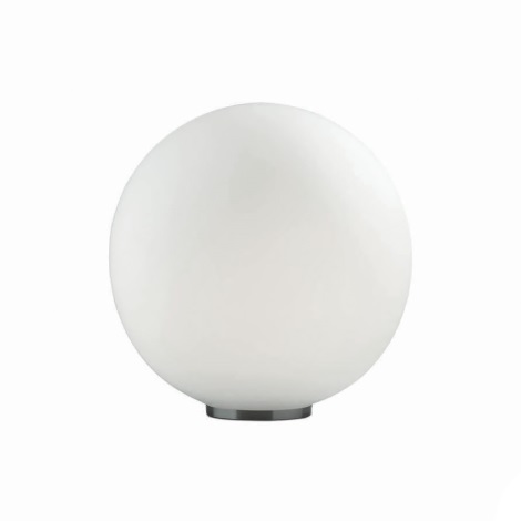Ideal Lux - Lámpara de mesa 1xE27/60W/230V blanca