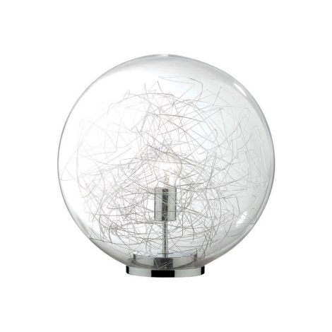 Ideal Lux - Lámpara de mesa 1xE27/60W/230V claro 200 mm
