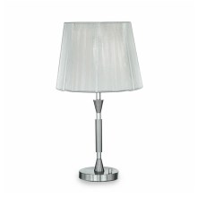 Ideal Lux - Lámpara de mesa de cristal 1xE14/40W/230V