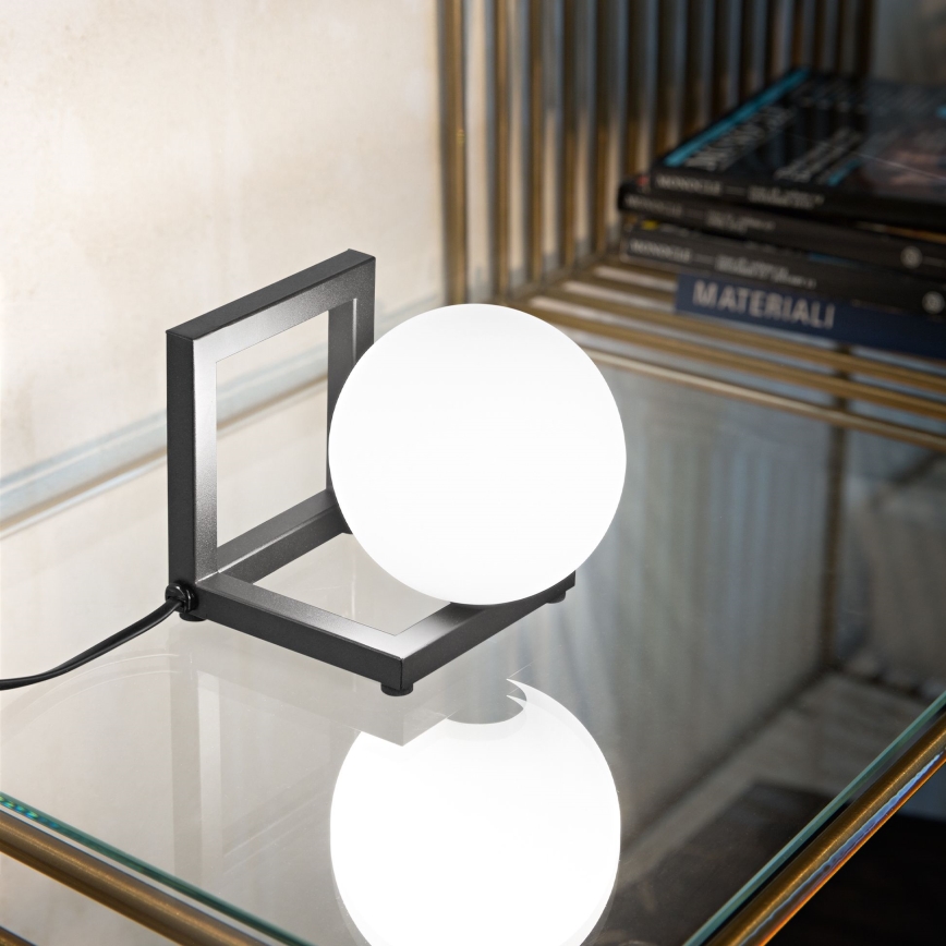 Ideal Lux - Lámpara de mesa LED ANGOLO 1xG9/3W/230V negro