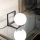 Ideal Lux - Lámpara de mesa LED ANGOLO 1xG9/3W/230V negro
