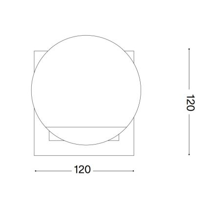 Ideal Lux - Lámpara de mesa LED ANGOLO 1xG9/3W/230V negro