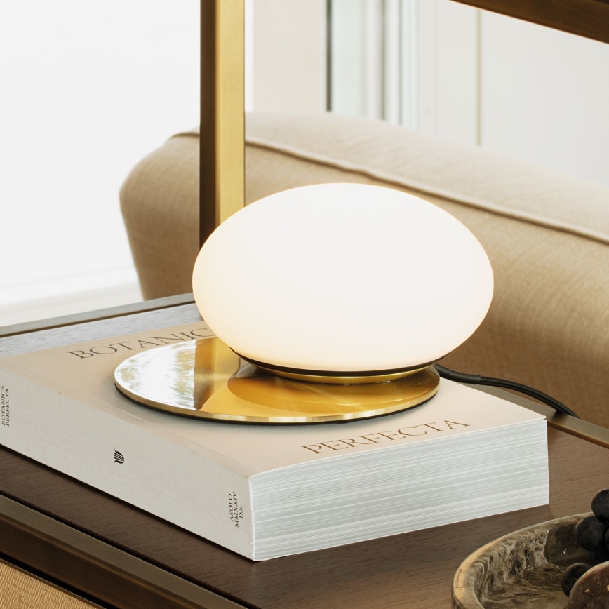 Ideal Lux - Lámpara de mesa LED NINFEA 1xGX53/9W/230V dorado