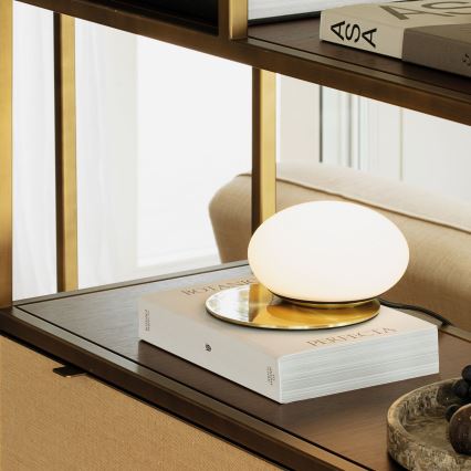 Ideal Lux - Lámpara de mesa LED NINFEA 1xGX53/9W/230V dorado