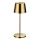 Ideal Lux - Lámpara de mesa LED táctil regulable para exterior CUTE LED/2,5W/3,7V USB 2200-2700K 3000 mAh IP65 dorado