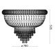 Ideal Lux - Lámpara de techo de cristal DUBAI 24xE14/28W/230V