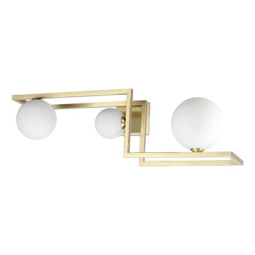 Ideal Lux - Lámpara de techo LED ANGOLO 3xG9/3W/230V latón