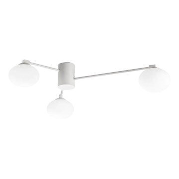 Ideal Lux - Lámpara de techo LED HERMES 3xG9/3W/230V diá. 90 cm blanco