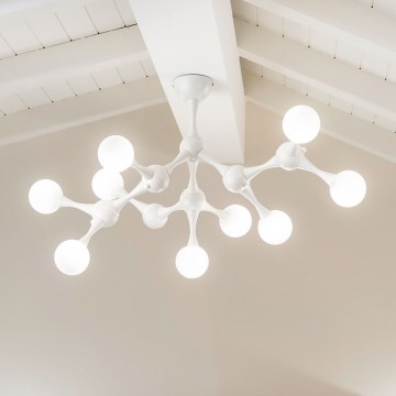 Ideal Lux - Lámpara de techo LED NODINO 9xG9/3W/230V blanco