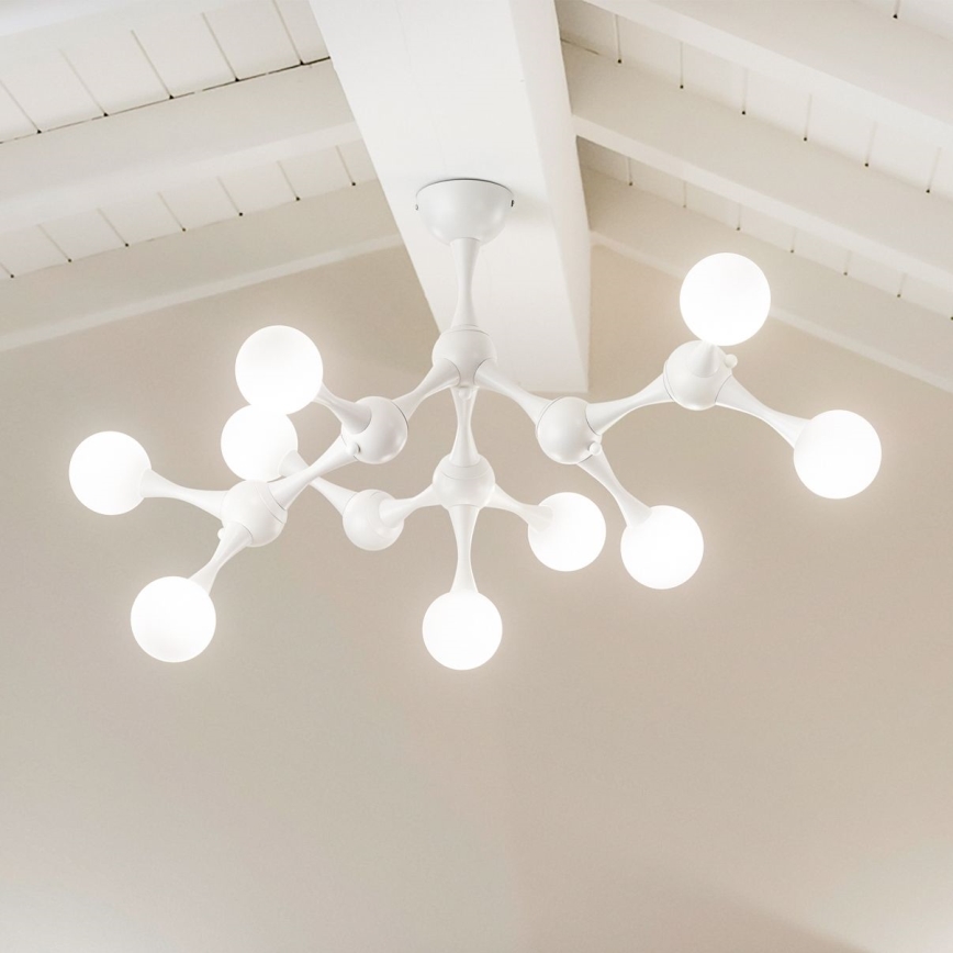 Ideal Lux - Lámpara de techo LED NODINO 9xG9/3W/230V blanco