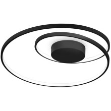 Ideal Lux - Lámpara de techo LED OZ LED/48W/230V negro