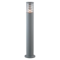 Ideal Lux - Lámpara exterior 1xE27/60W/230V gris 800 mm IP44