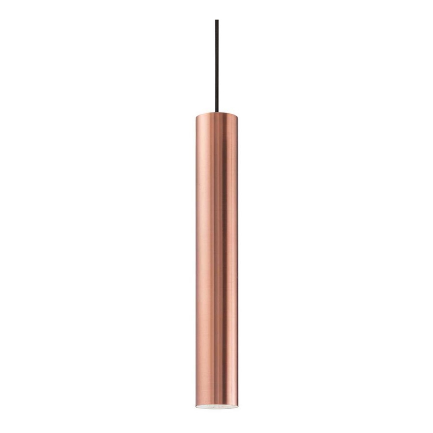 Ideal Lux - Lámpara LED colgante 1xGU10/7W/230V CRI90 cobre