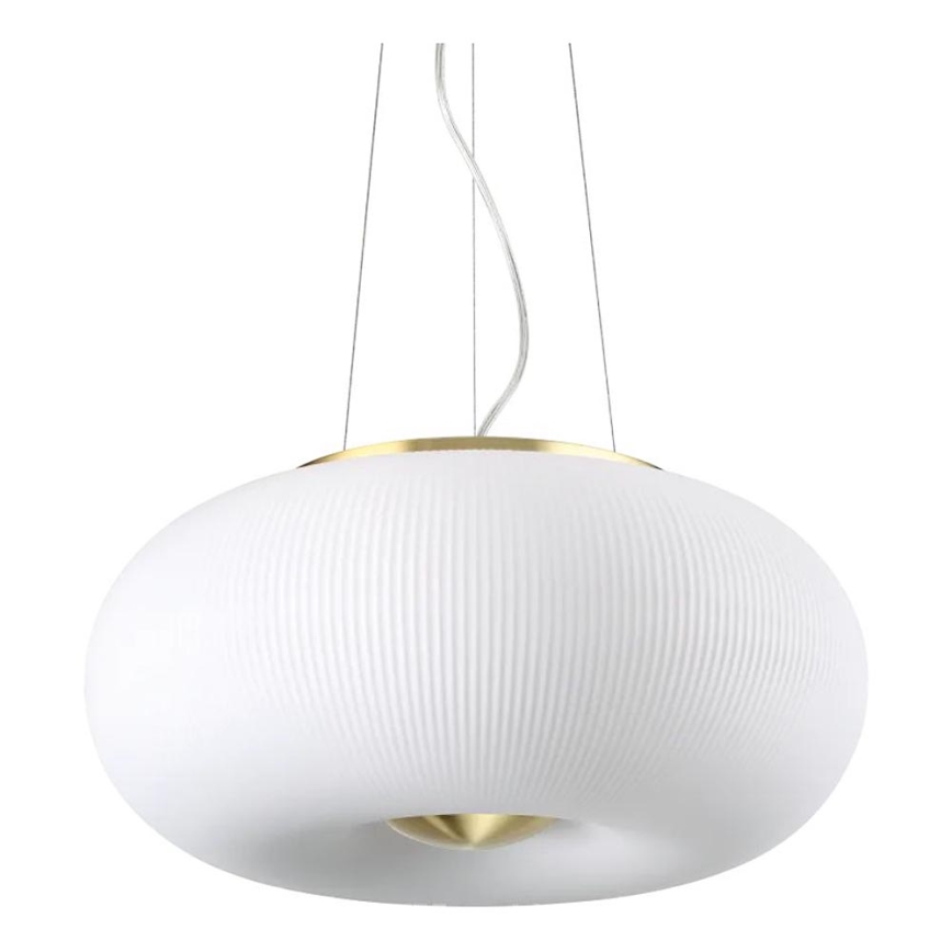 Ideal Lux - Lámpara LED colgante ARIZONA 3xGX53/9W/230V diá. 40 cm blanco