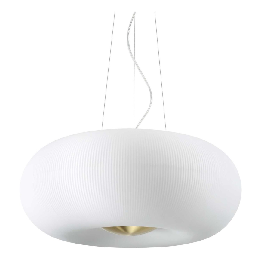 Ideal Lux - Lámpara LED colgante ARIZONA 5xGX53/9W/230V diá. 52 cm blanco
