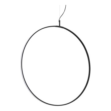 Ideal Lux - Lámpara LED colgante CIRCUS LED/36W/230V diá. 74,5 cm CRI 90 negro
