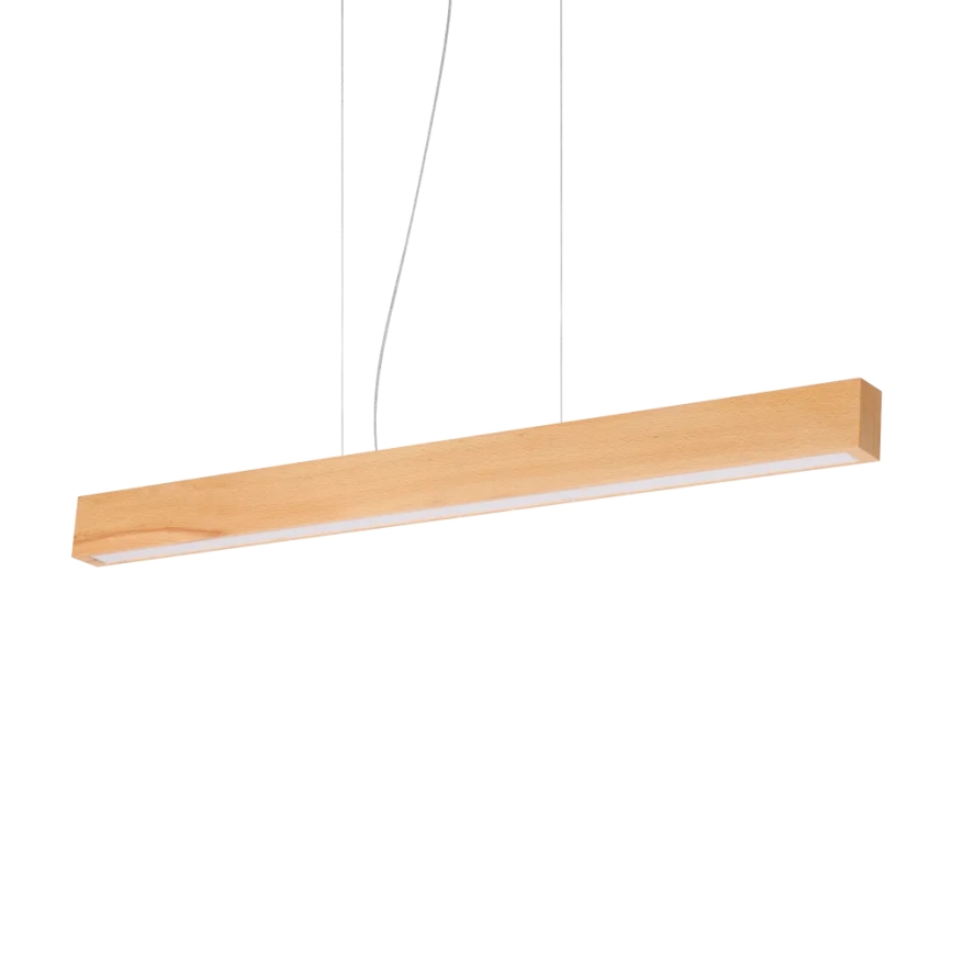 Ideal Lux - Lámpara LED colgante CRAFT LED/32W/230V CRI 90 haya