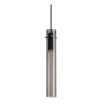 Ideal Lux - Lámpara LED colgante FLAM LED/10W/230V diá. 6 cm CRI 90 gris