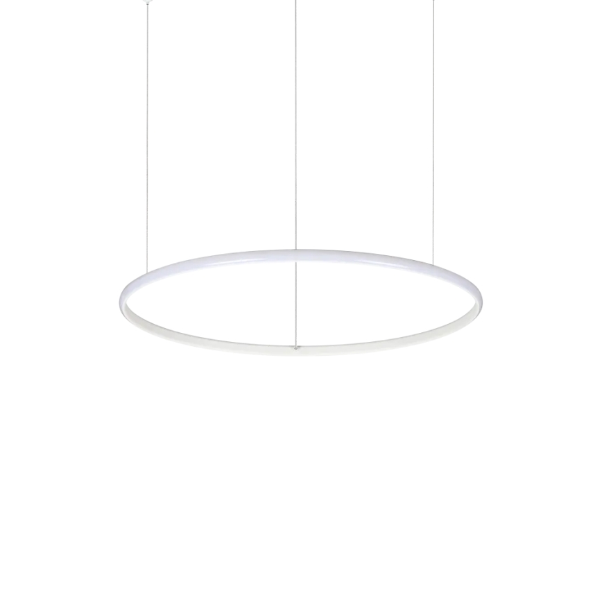 Ideal Lux - Lámpara LED colgante HULAHOOP LED/28W/230V 3000K diá. 61 cm CRI 90 blanco