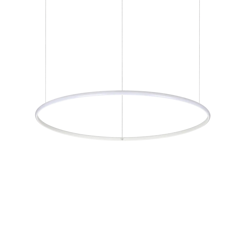 Ideal Lux - Lámpara LED colgante HULAHOOP LED/39W/230V 3000K diá. 81,5 cm CRI 90 blanco