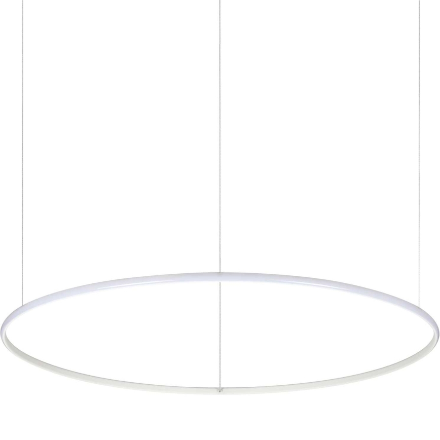 Ideal Lux - Lámpara LED colgante HULAHOOP LED/46W/230V 3000K diá. 100 cm CRI 90 blanco