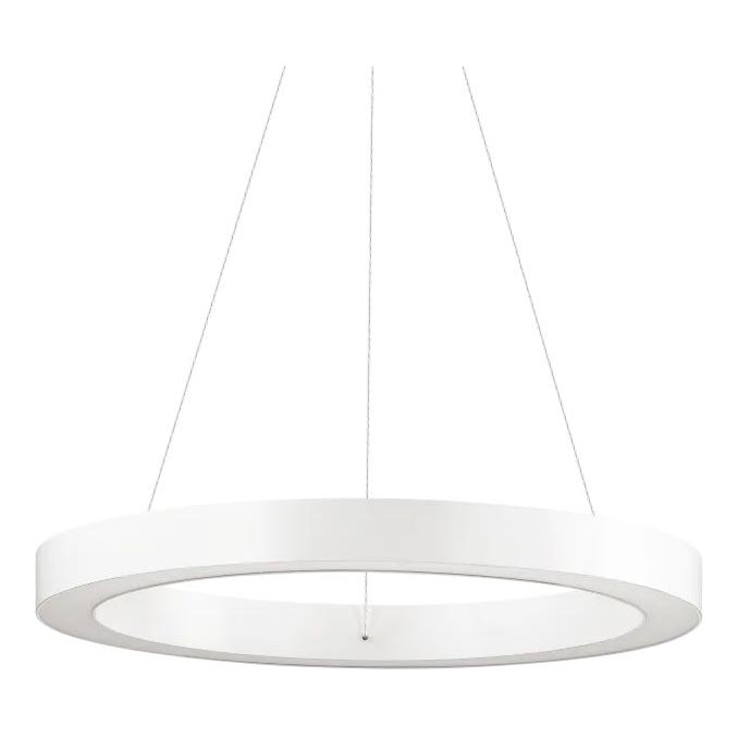 Ideal Lux - Lámpara LED colgante ORACLE LED/28W/230V 3000K diá. 50 cm CRI 90 blanco