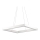 Ideal Lux - Lámpara LED colgante ORACLE LED/39W/230V 3000K 60x60 cm blanco