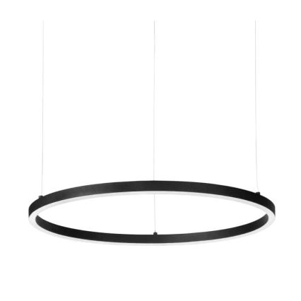 Ideal Lux - Lámpara LED colgante ORACLE SLIM LED/32W/230V 3000K diá. 50 cm negro