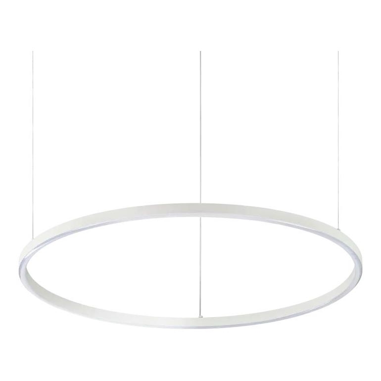 Ideal Lux - Lámpara LED colgante ORACLE SLIM LED/37W/230V 2700K diá. 70,5 cm blanco