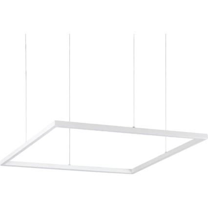 Ideal Lux - Lámpara LED colgante ORACLE SLIM LED/41W/230V 3000K 70x70 cm blanco