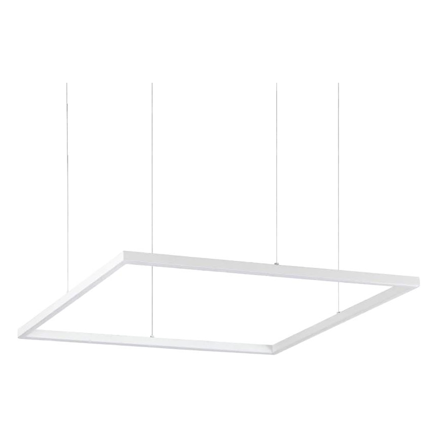 Ideal Lux - Lámpara LED colgante ORACLE SLIM LED/41W/230V 3000K 70x70 cm blanco