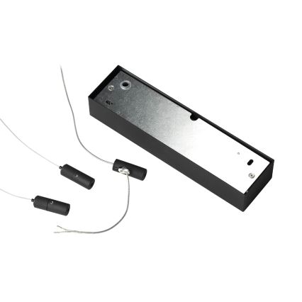 Ideal Lux - Lámpara LED colgante ORACLE SLIM LED/41W/230V 3000K 70x70 cm negro