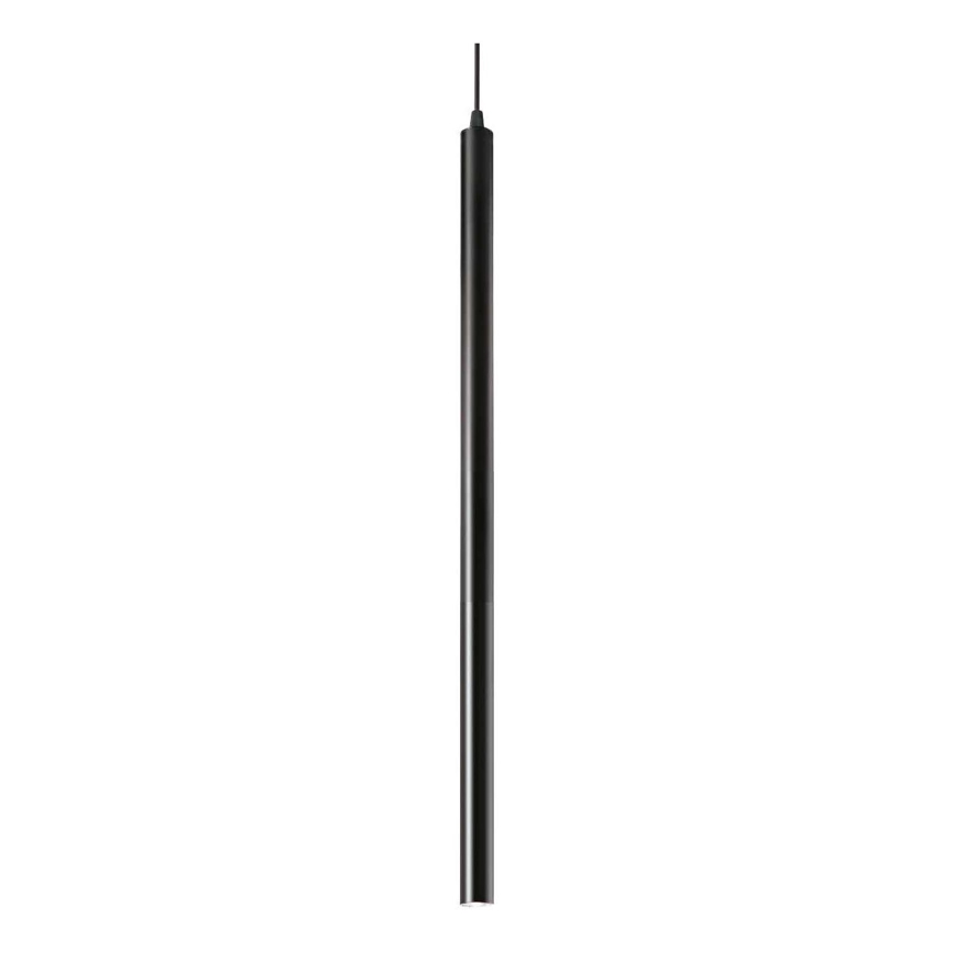 Ideal Lux - Lámpara LED colgante ULTRATHIN LED/11,5W/230V CRI 90 negro