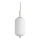 Ideal Lux - Lámpara LED colgante UMILE LED/20W/230V diá. 22 cm CRI 90 latón/blanco