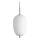 Ideal Lux - Lámpara LED colgante UMILE LED/20W/230V diá. 27 cm CRI 90 latón/blanco