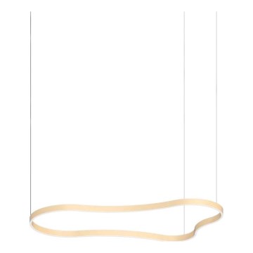 Ideal Lux - Lámpara LED colgante WAVES LED/54W/230V CRI 90 latón