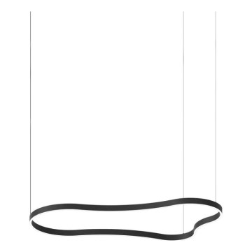 Ideal Lux - Lámpara LED colgante WAVES LED/54W/230V CRI 90 negro
