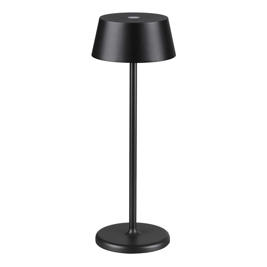 Ideal Lux - Lámpara LED de exterior táctil regulable PURE LED/1,5W/3,7V 2200 mAh CRI 90 IP54 negro