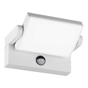 Ideal Lux - LED Aplique para exterior con sensor SWIPE LED/21W/230V CRI 90 IP54 blanco