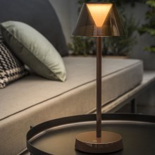Ideal Lux - LED Lámpara táctil regulable LOLITA LED/2,8W/5V IP54 marrón