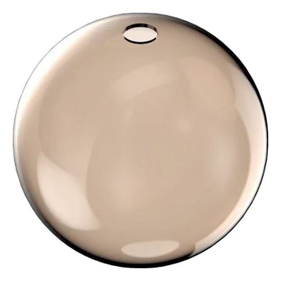 Ideal Lux - Pantalla de recambio para candelabro MAPA diá. 15 cm beige