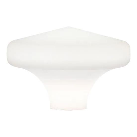 Ideal Lux - Pantalla de recambio universal CLIO diá. 30 cm blanco